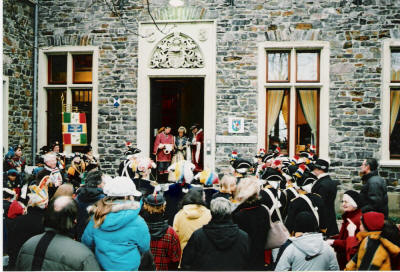Karneval in Bingen - Sturm der Burg Klopp