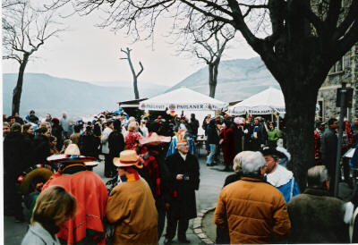 Karneval in Bingen - Sturm der Burg Klopp