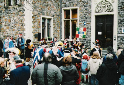 Karneval in Bingen - Sturm der Burg Klopp